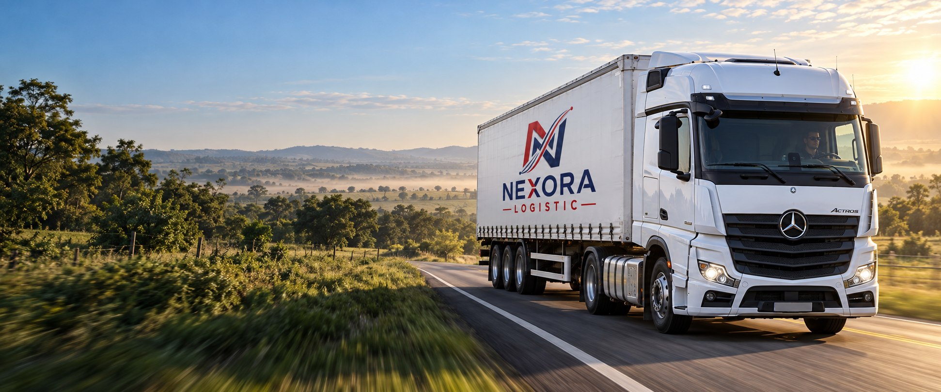 Camión Nexora en ruta